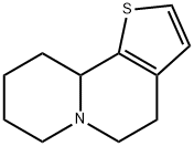 4,7,8,9,10,10a-hexahydro-5H-thieno<2,3-a>quinolizine Struktur