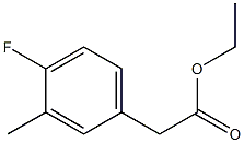 ethyl 2-(4-fluoro-3-methylphenyl)acetate Struktur