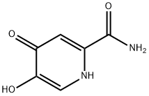 2-Pyridinecarboxamide,1,4-dihydro-5-hydroxy-4-oxo-(9CI) Struktur