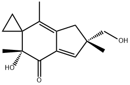 6-deoxyilludin S Struktur