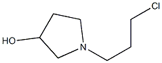 1-(3-chloropropyl)pyrrolidin-3-ol Struktur