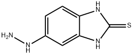 2-Benzimidazolethiol,5(or6)-hydrazino-(6CI) Struktur