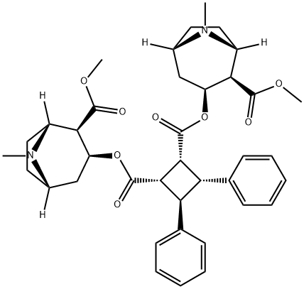 ζ-Truxilline Struktur