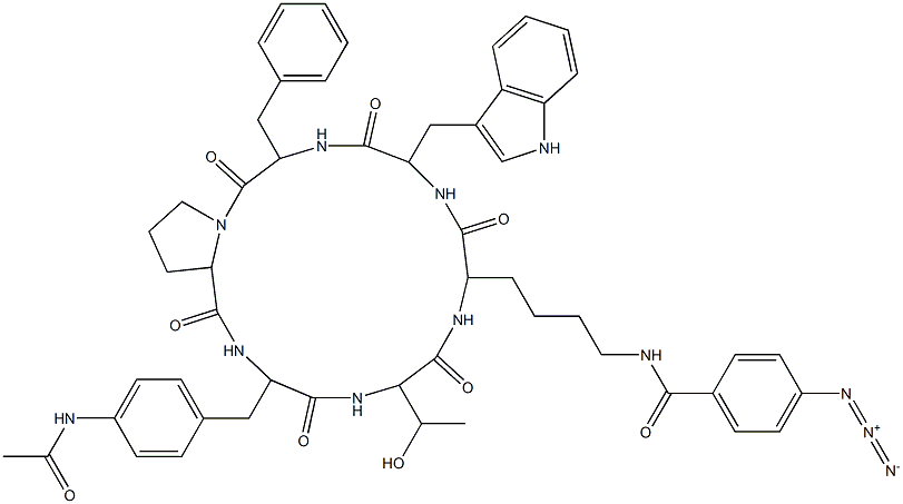 azidobenzamido 008 Struktur