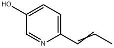 3-Pyridinol,6-(1-propenyl)-(9CI) Struktur