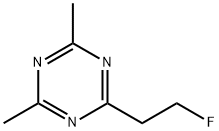 1,3,5-Triazine,2-(2-fluoroethyl)-4,6-dimethyl-(9CI) Struktur