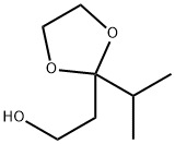 1,3-Dioxolane-2-ethanol,2-(1-methylethyl)-(9CI) Struktur