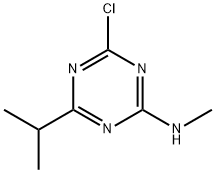 4-Chloro-N-Methyl-6-(Propan-2-Yl)-1,3,5-Triazin-2-Amine(WXC01055) Struktur