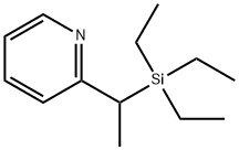 Pyridine,2-[1-(triethylsilyl)ethyl]-(9CI) Struktur