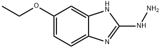 Benzimidazole, 5(or 6)-ethoxy-2-hydrazino- (6CI) Struktur