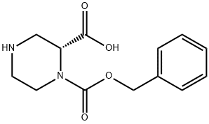 (R)-1-N-CBZ-PIPERAZINE-2-CARBOXYLIC ACID HCl Struktur