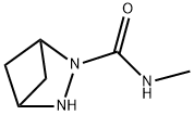 2,3-Diazabicyclo[2.1.1]hexane-2-carboxamide,N-methyl-(9CI) Struktur