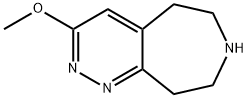 5H-Pyridazino[3,4-d]azepine, 6,7,8,9-tetrahydro-3-methoxy- Struktur