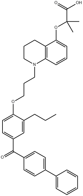 CAY10599 Struktur