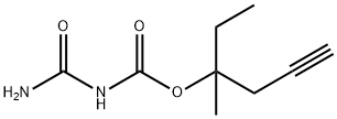 5-Hexyn-3-ol,3-methyl-,allophanate(6CI) Struktur