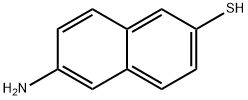 2-Naphthalenethiol,6-amino-(9CI) Struktur