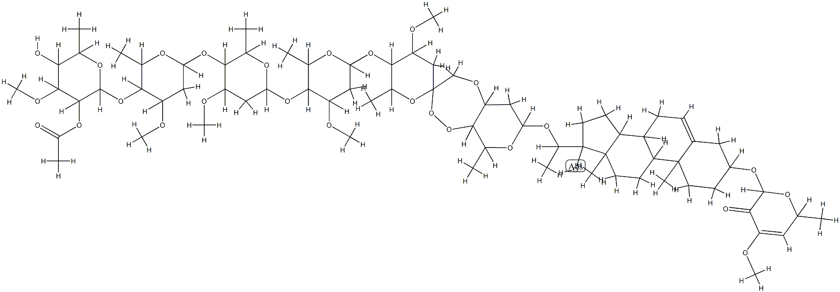 periplocoside A Struktur