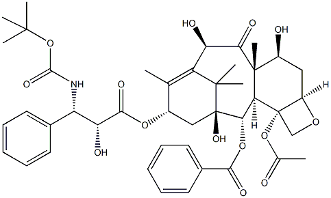 多烯紫杉醇 結(jié)構(gòu)式