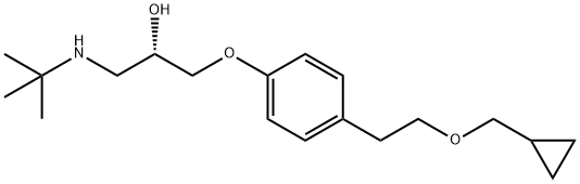 tert-butylbetaxolol Struktur