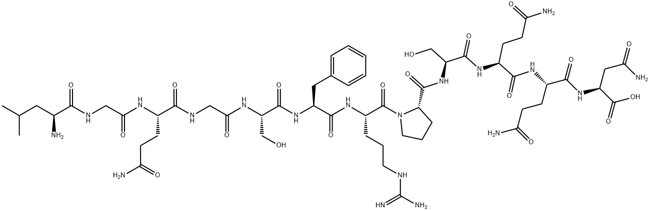 gliadin peptide A (206-217) Struktur