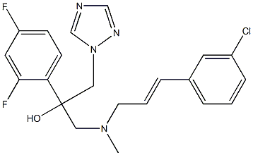 CytochroMe P450 14a-deMethylase inhibitor 1f Struktur