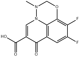 Marbofloxacin EP Impurity B Struktur