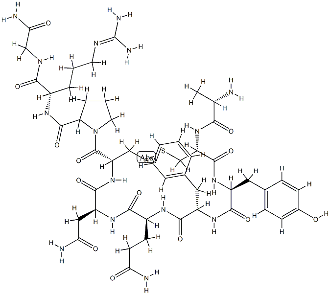 argipressin, Ala(10)- Struktur