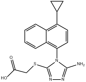 Lesinurad Impurity 2 Struktur