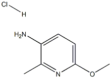 6-methoxy-2-methylpyridin-3-amine hydrochloride Struktur