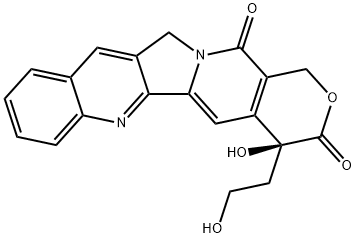 18-hydroxycamptothecin Struktur