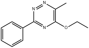 1,2,4-Triazine,5-ethoxy-6-methyl-3-phenyl-(9CI) Struktur