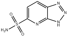 v-Triazolo[4,5-b]pyridine-5-sulfonamide (6CI) Struktur