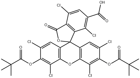 6-HEX dipivaloate Struktur