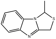 1H,3H-Thiazolo[3,4-a]benzimidazole,1-methyl-(9CI) Struktur