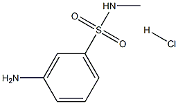 3-amino-N-methylbenzenesulfonamide hydrochloride Struktur