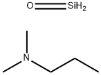 3-(DIMETHYLAMINO)PROPYL-FUNCTIONALIZED SILICA GEL Struktur