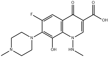 Marbofloxacin EP Impurity D Struktur