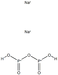 Diphosphonic acid, disodium salt Struktur