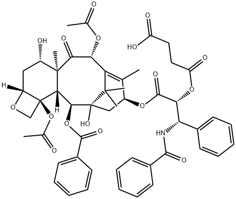 Paclitaxel Succinate Struktur