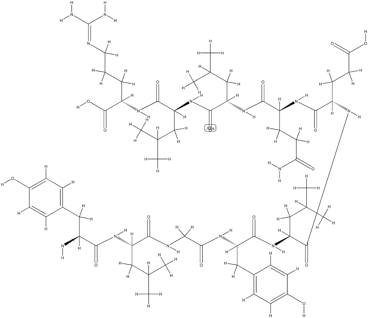 alpha-Casozepine Struktur