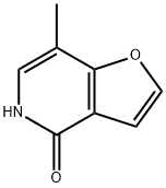 Furo[3,2-c]pyridin-4(5H)-one,7-methyl-(9CI) Struktur