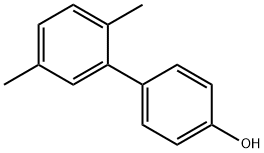 4-(2,5-Dimethylphenyl)phenol Struktur