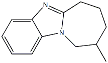 6H-Azepino[1,2-a]benzimidazole,7,8,9,10-tetrahydro-9-methyl-(9CI) Struktur