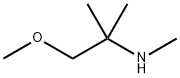 (2-methoxy-1,1-dimethylethyl)methylamine(SALTDATA: 1HCl 0.15H2O) Struktur