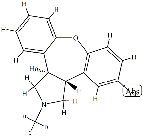 Asenapine-d3 Struktur