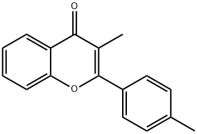 4H-1-Benzopyran-4-one,3-methyl-2-(4-methylphenyl)-(9CI) Struktur