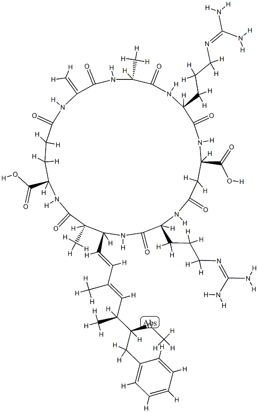 toxin III, cyanobacterium Struktur