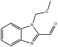 1H-Benzimidazole-2-carboxaldehyde,1-(methoxymethyl)-(9CI) Struktur