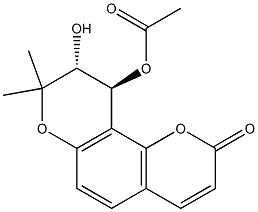 qianhucoumarin C Struktur