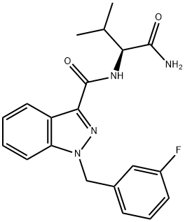 AB-FUBINACA 3-fluorobenzyl isoMer Struktur